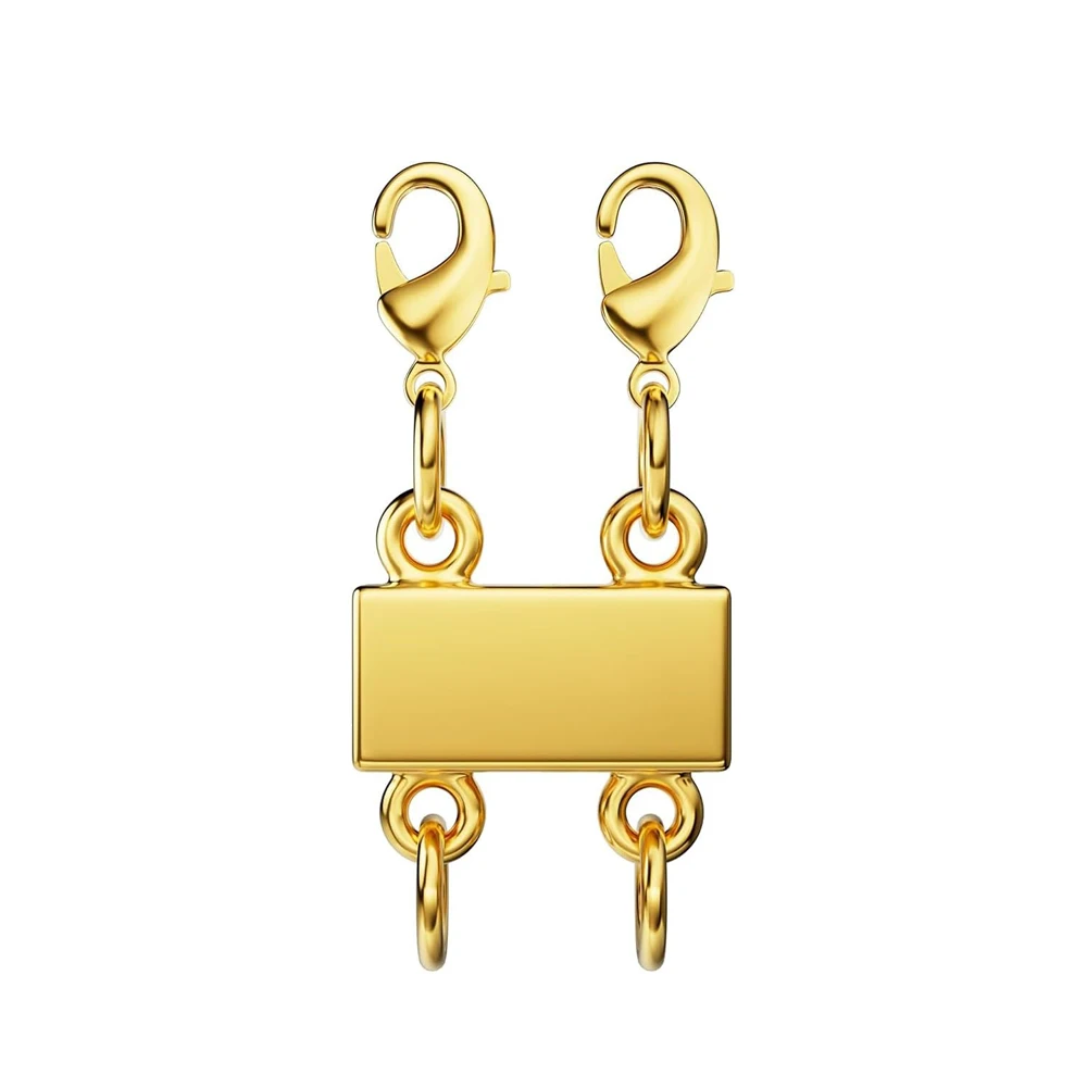 2 stücke starke magnetische Halskette Verschlüsse Stecker Schmuck Extender Separator für die Schichtung Multi Stränge Armband Schmuck herstellung – Detail 6