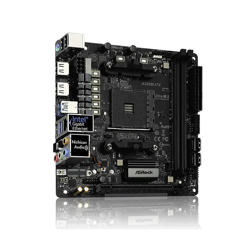 AMD ASRock A320M-ITX Motherboard With Ryzen 5 3500 X Combo