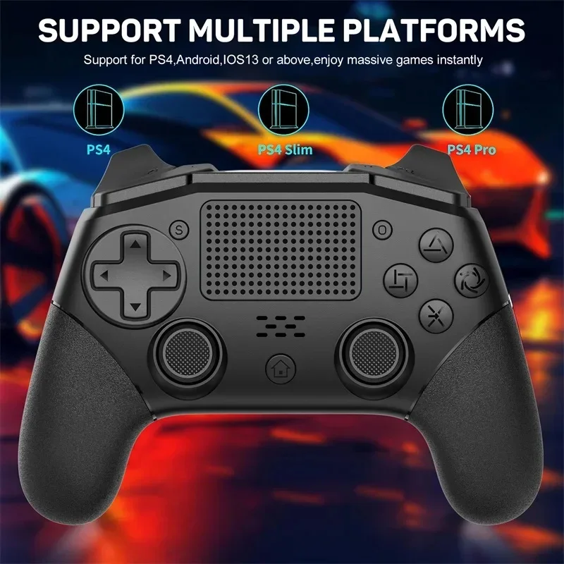 Linyovo Kp02 Controller Bluetooth Per Ps4 Wireless Gamepad Per Controller Per Pc Playstation 4/Pro/Slim Gamepad Android E Touchpad