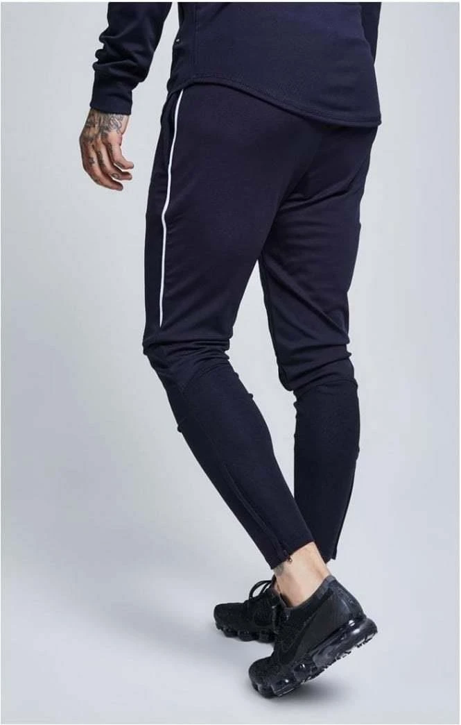 Siksilk Zonale Track Broek Navy \u0026 White|Sweatpants| - AliExpress