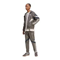 Veste tissée Adidas Real Madrid pour homme JI9479 gris coupe-vent de football 2