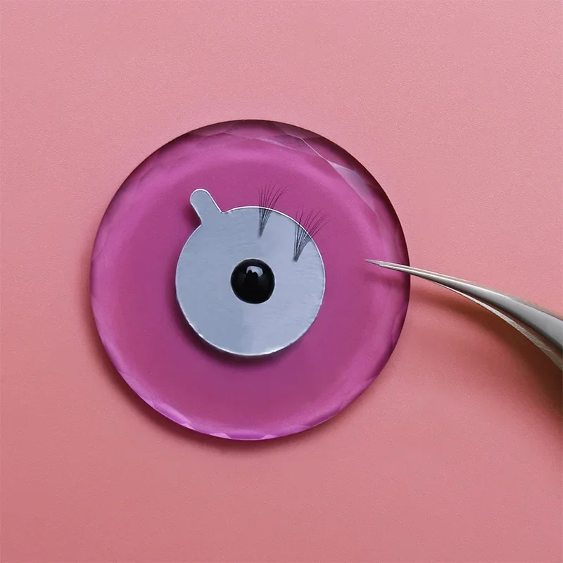 Disposable Eyelash Glue Holder on Jade Stone