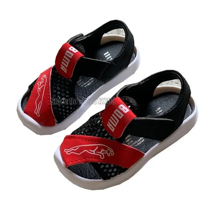 Summer Toddler Sandal Baby Girl Color Net Cloth Breathable Boy Sneaker Kid Infant Sport Shoes