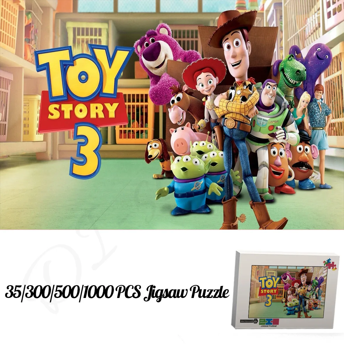 35 300 500 1000 Puzzles for Kids and Adults Disney Classic Cartoon Animated Film Toy Story Full Characters Jigsaw Puzzles Gifts dumbo 35 300 500 1000 jigsaw puzzls for kids disney classic animated movie cartoon puzzles for adults decompressed unique toys