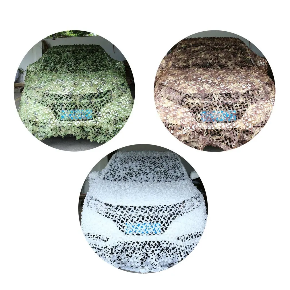 Camouflage Net Sunshade Net for Hunting and Home Decor