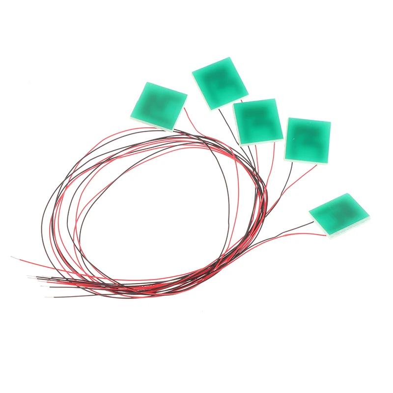 사전 유선 웜 화이트 SMD 3528 LED 램프 조명 세트, 모델 철도 기차용, 12V  18V, 1 세트 = 5 개, 신제품