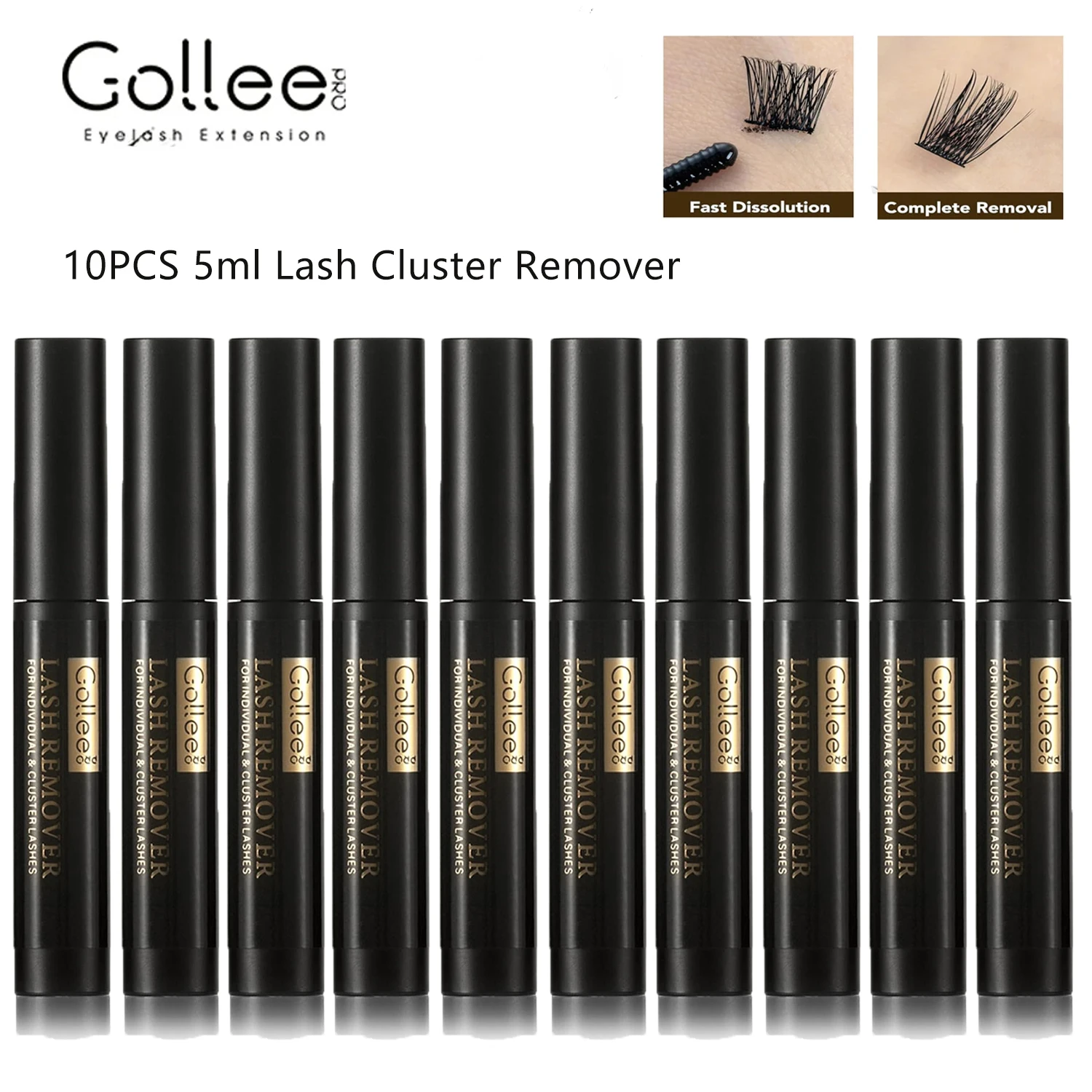 How to Get Lashes Cluster Glue Off Your Lashes Without Damage or Residue
