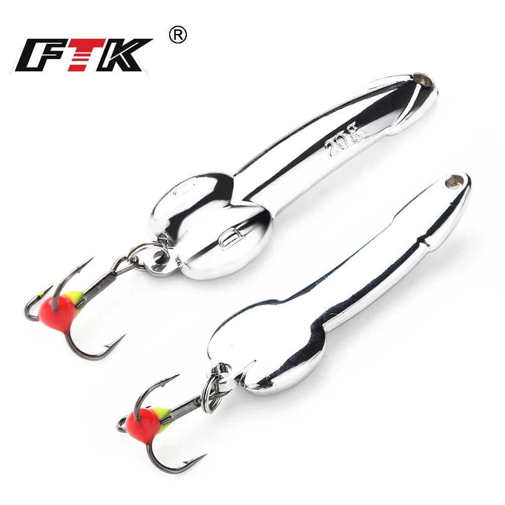 WinterIceFishingLure5g10g15gBalancersHardFishingLureSpoon