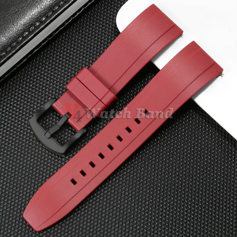 Premium Quick Release Silicone Watch Strap – Durable Rubber Band in Multiple Widths