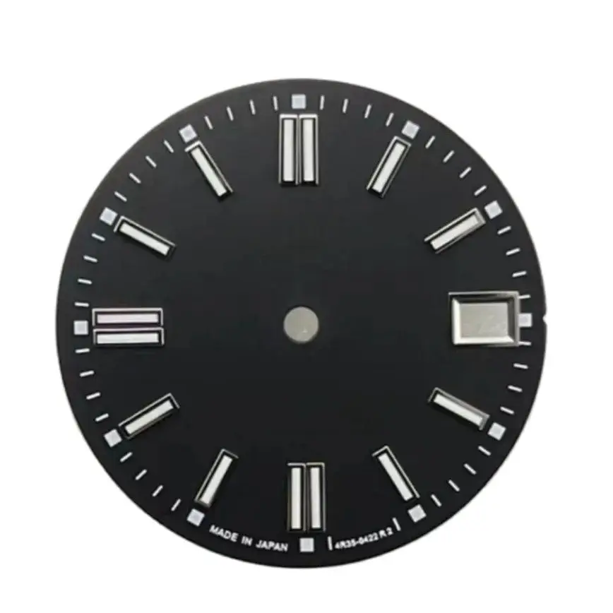 

NH35 Dial for Mechanical Watches Black Blue Yellow Dial Green Luminous Dial 28.5mm for NH35/4R35 Movement Watch Accessories