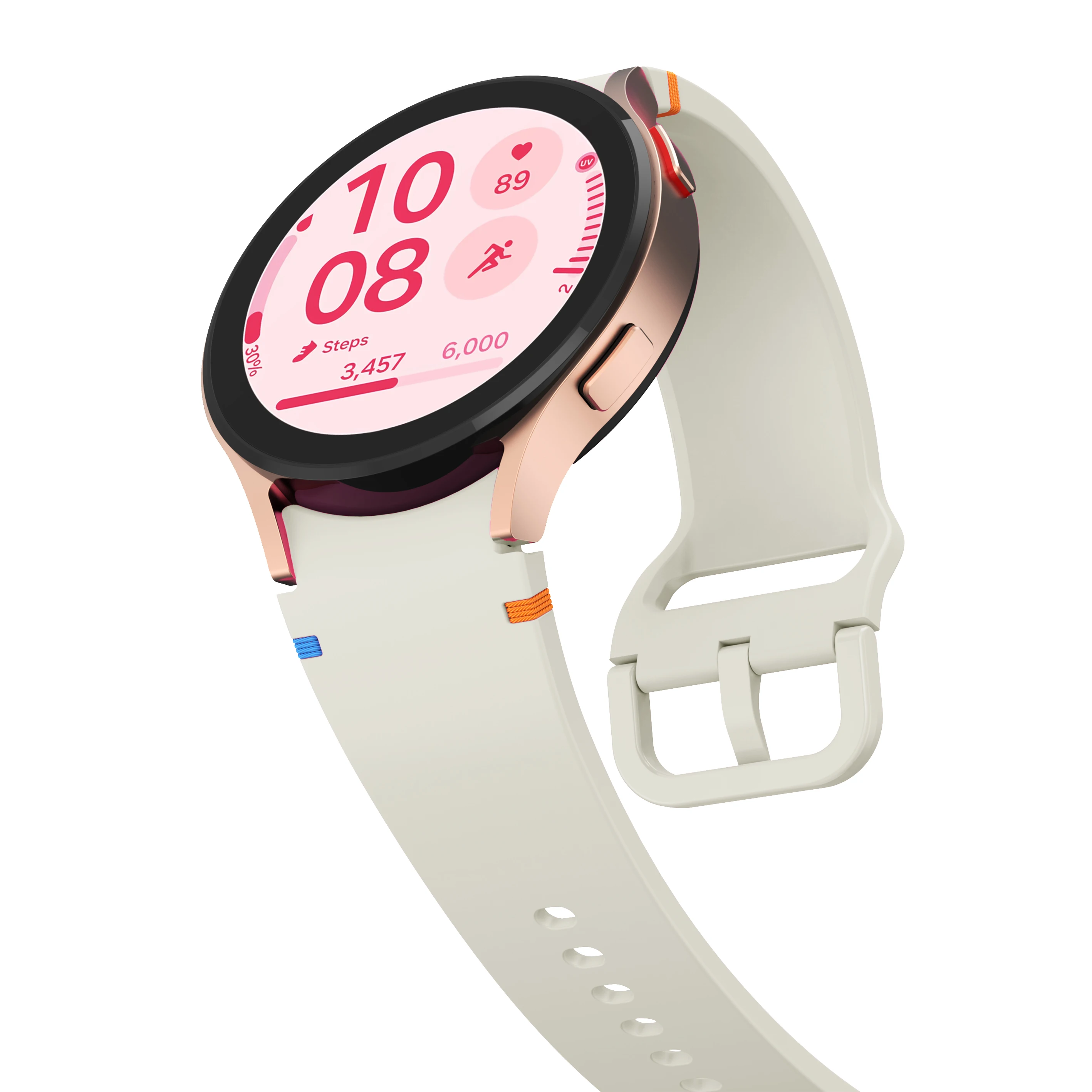 Silicone Replacement Strap for Smartwatch - Versatile & Durable Band for All-Day Comfort