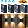 Solar Up and Down Spot Lights Outdoor, Street Wall Light Lamp Solar Powered Sunlight Waterproof Solar Lamp Garden Decorative 1
