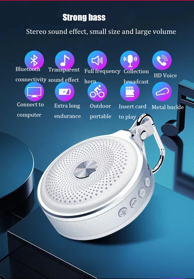 Mini-Bluetooth-Lautsprecher Outdoor-Hifi-Subwoofer Tragbare Freis Prec Heinrich Tung Musik Sound Box Tf-Karte Mp3-Player Computer Lautsprecher Sbebef6De7B8C461883Be230B042642A0Q