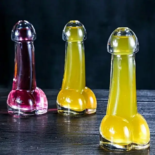 100ML Whiskey Glass Male Penis Wine Glass