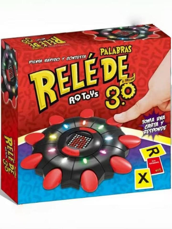 3rd Gen Spanish Tapple Game - Fast Letter Pressing Family Toy, Kids Interactive Gift for Children's Day, Xmas & Halloween