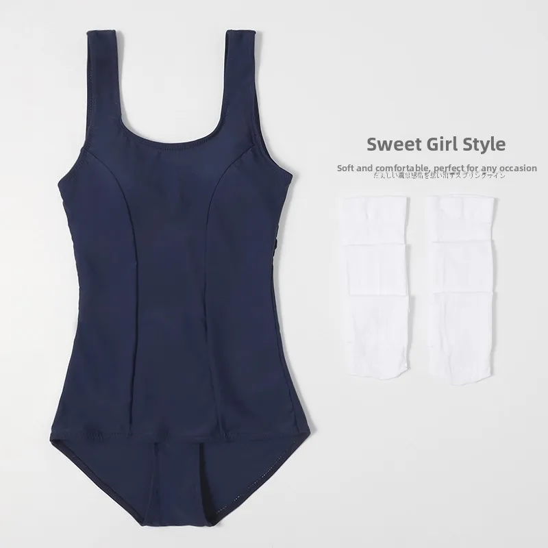 Dead Sea Water One-Piece Swimsuit Women's Japanese Sle Sexy Bal Tight Fit Thermal Spa Cover-Up Slimming Swimwear