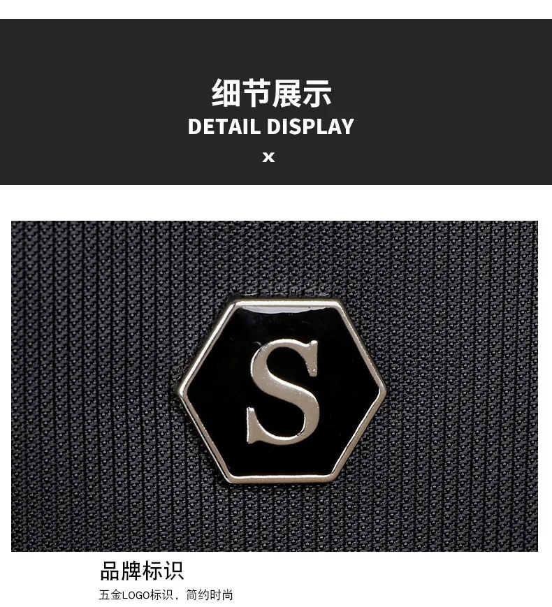 Casual männer Rucksack Kurze Reise Multi-Tasche Laptop Tasche Hohe Kapazität Rucksack Für Männer Schichten Verdicken Doppel Schulter taschen – Detail 18
