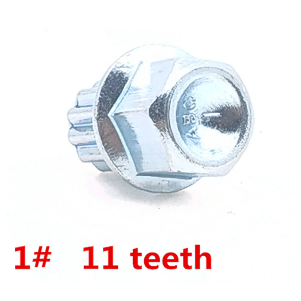 Wheel Bolt Nut Extractor 1 PCS New Anti-Theft Wheel Bolt Nut Wrench Adapter #0 To #9 For VW Golf Tourer Passat For Audi A4 A6 A8 TT 8D0 601 139F