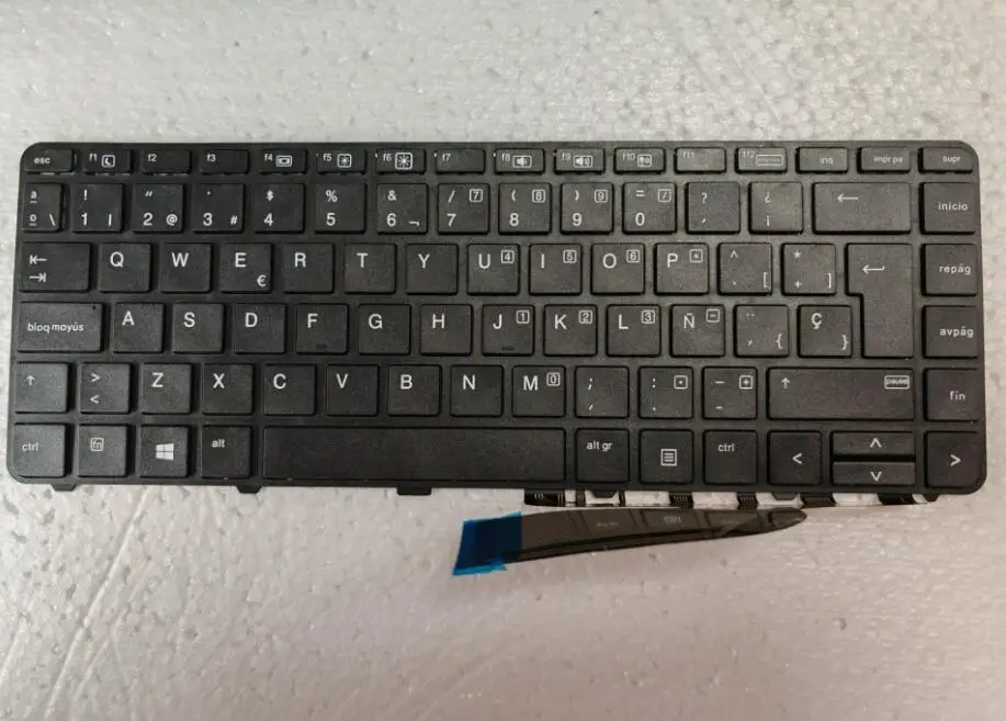 Tastiera Italiana Per HP ProBook 430 G3, 440 G3, 430 G4, 445 G3 - Layout QWERTY, Nera, Nuova