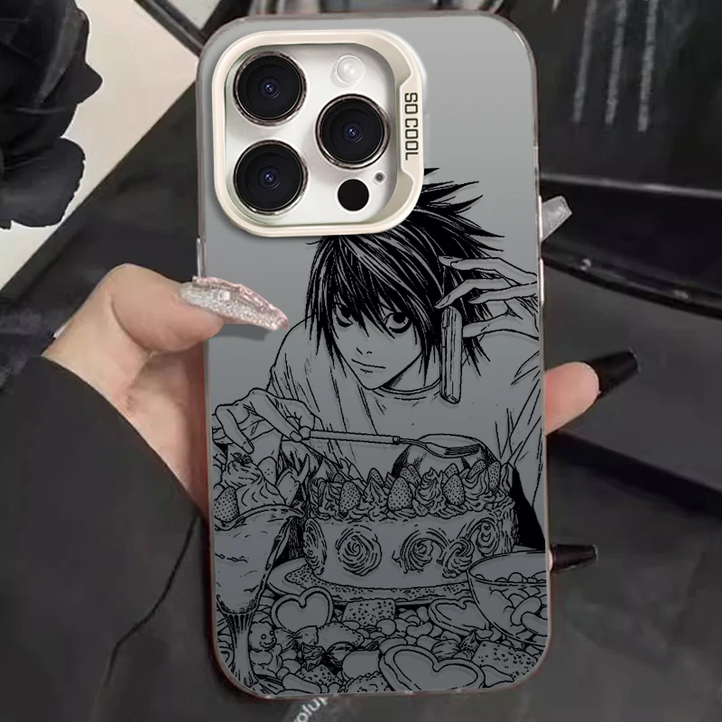 Matte Anti-Fall Anime Death Note Phone Case