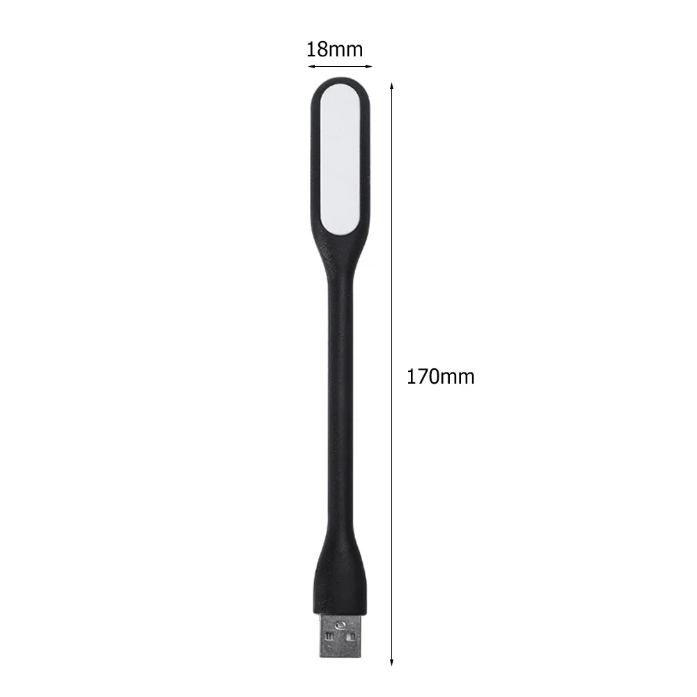 Led Light USB LED Book Light Flexible Portable Night Gooseneck Compatible For Power Bank Laptop Notebook