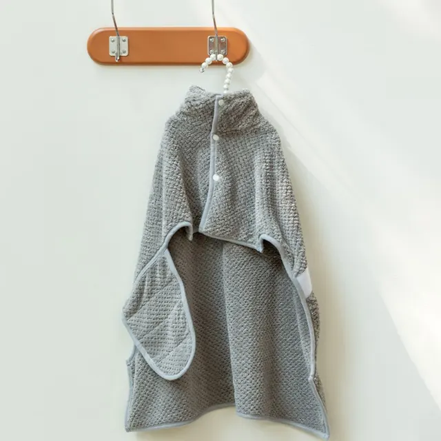 Ultra-Absorbent Dog Bath Towel Super Absorbent Dog Bathrobe Robe For Large/Medium/Small Dog 2