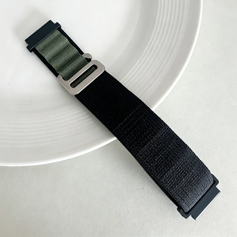 Alpine Loop Nylon Strap Watch Band - 22mm/20mm, Universal Fit