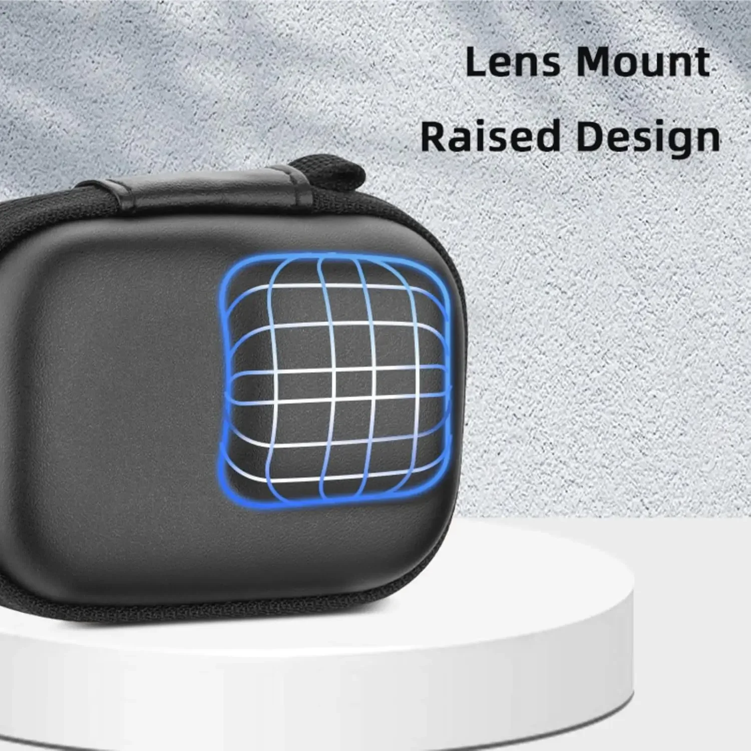 Portable Storage Bag Travel Case with Carabiner Storage Box Protective Box With Box for DJI OSMO Action 6/5 Pro/4/3 Accessories