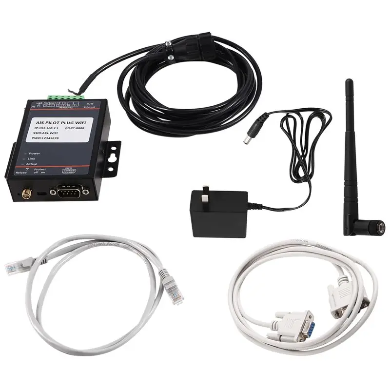 M93K-NPC-150 Ais 파일럿 플러그 Wifi 전자 차트 파일럿 인터페이스 - 해양 Rs485 장치용 무선 어댑터