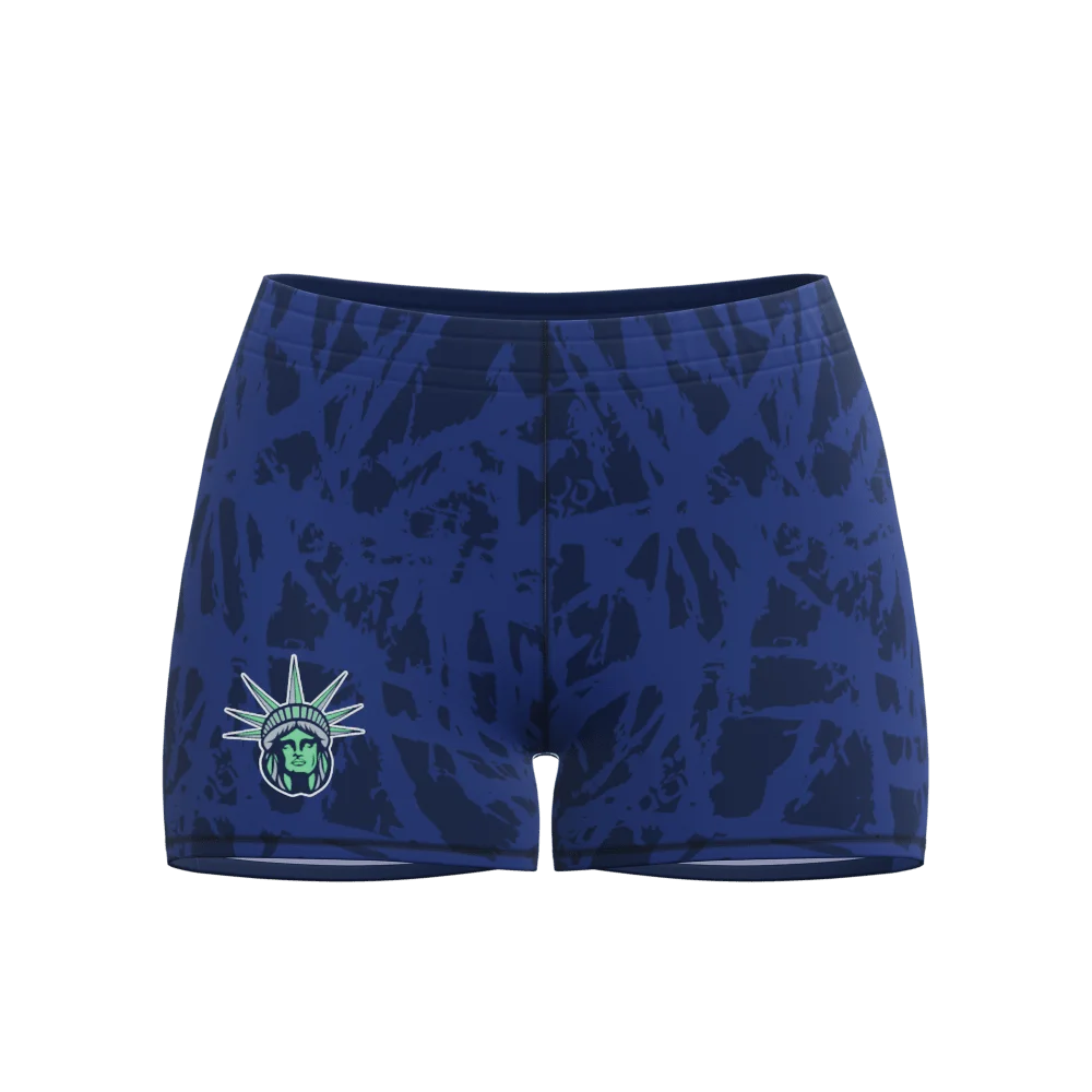 Women's Sports Volleyball Shorts Quick Dry Yoga Workout Gym Running Shorts Comfartable Athletic Girls Tennis Training Clothes