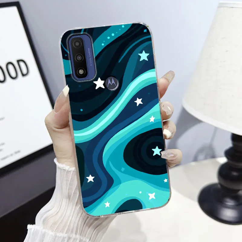 Marble Clear Soft Silicone Phone Case Cover