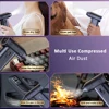 Protable Air Duster Mini Powerful Air Blower for Computer 110000RPM Mini Electric Cordless  Computer Keyboard Cleaner Air Blower 4