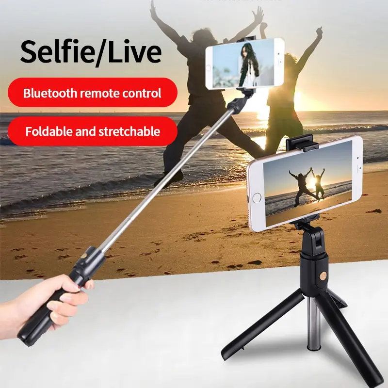 Selfie Stick Photo Holder Lengthened Tripod Live Broadcast Support All Mobile Phones Bluetooth Remote Control sports camera selfie stick selfie stick tripod cell phone selfie stick smartphone selfie stick selfie stick phone selfie tripod mobile phone holder