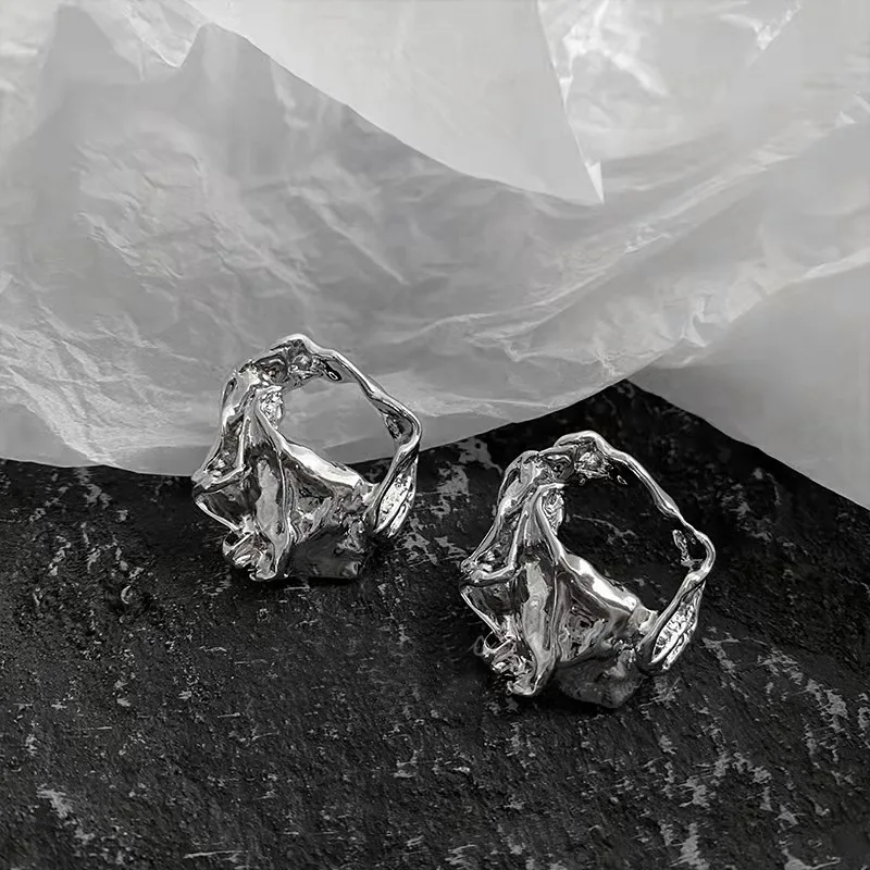 MoltenSilver Sculpt Band Sbec008aa92084e4fb4ed004b8358d8feZ