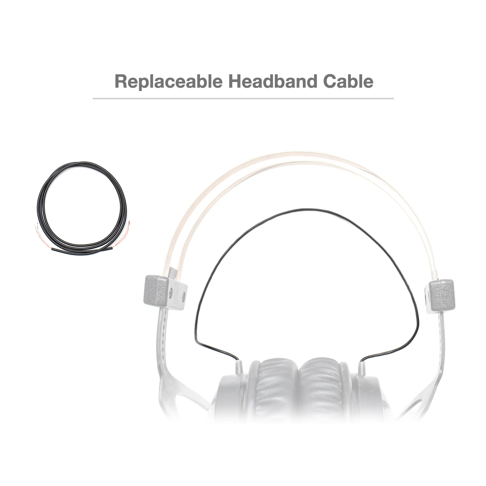Leather Metal Headband for Beyerdynamic DT700 DT770 DT880