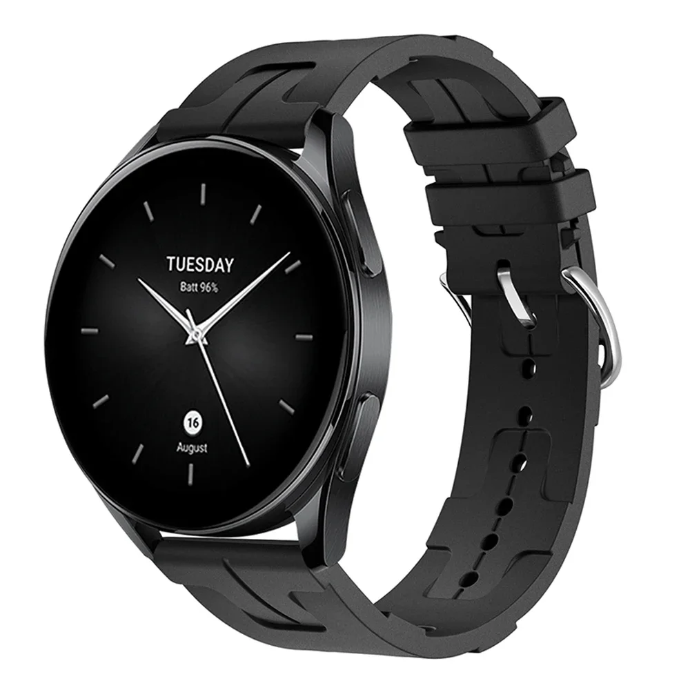 Premium 22mm Soft Leather Watchband Strap - Elegant Wristband Bracelet