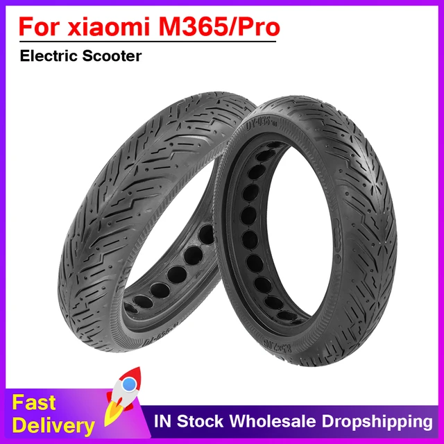 8.5x2.0 Solid Tire for Xiaomi M365 1S Pro 2 Electric Scooter 8.5inch  Anti-Explosion Tyre Shock Absorber Honeycomb Tire - AliExpress
