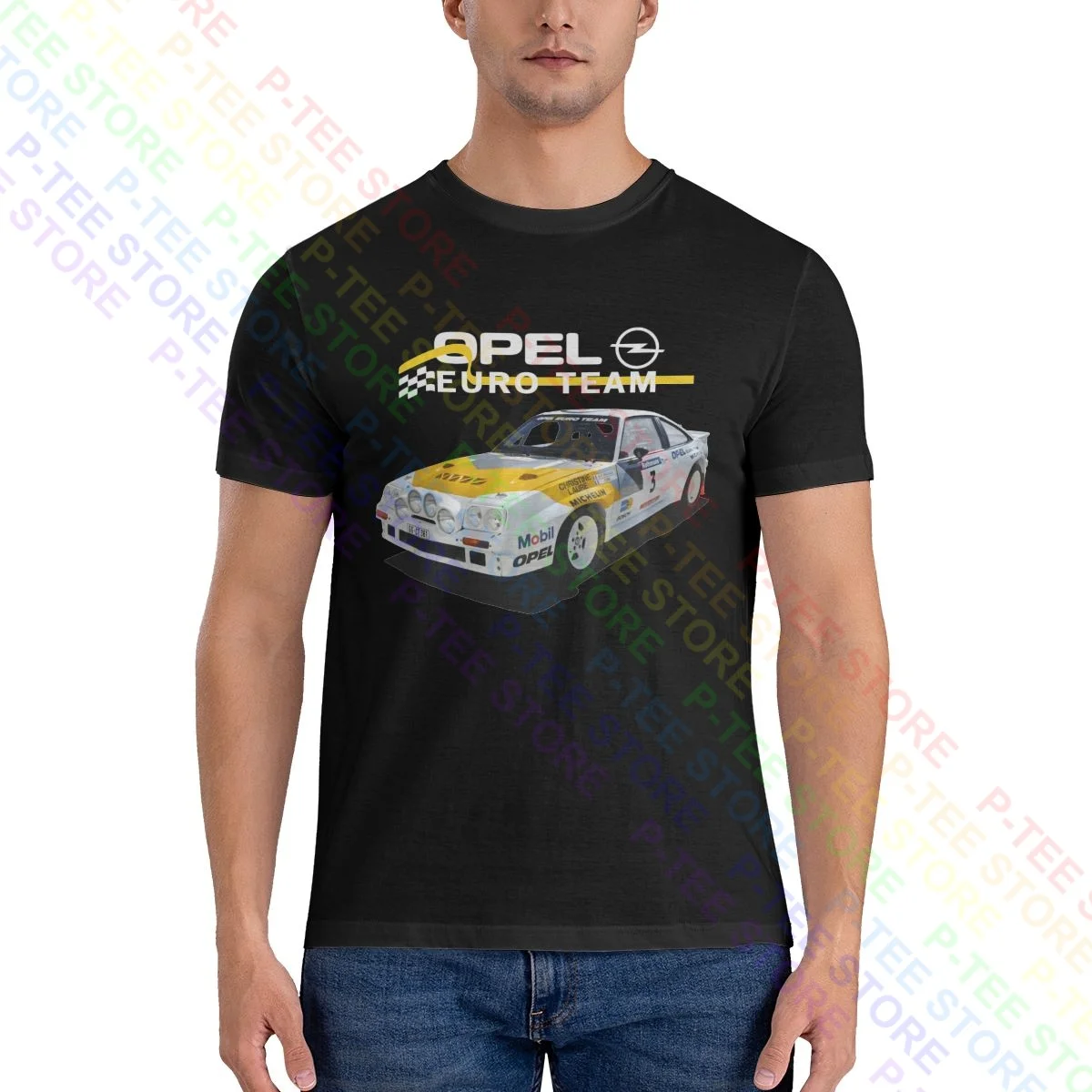Opel Manta 400 Euro Rally Team Gr.B Wrc Soft Vauxhall Cavalier Racing Shirt T-Shirt New Best Seller Tee