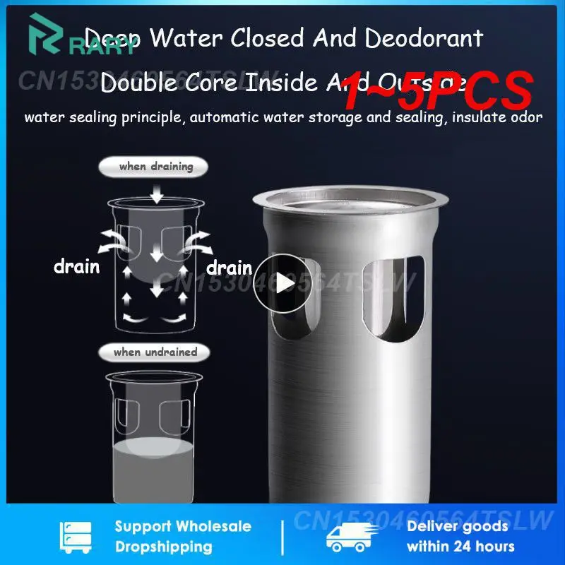 

1-5 шт., Гравитационный откидной фильтр для ванной