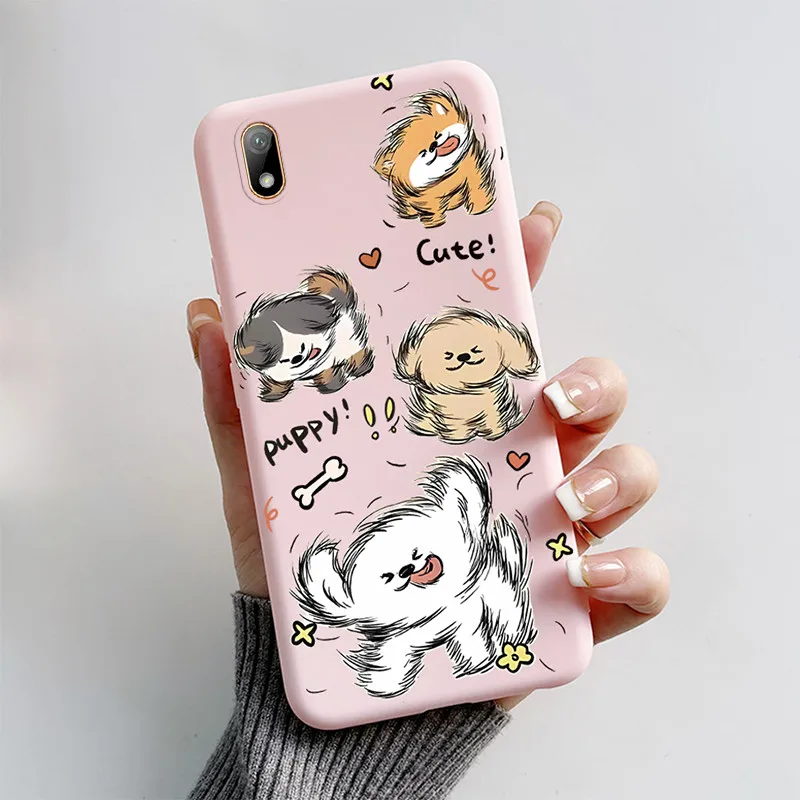 Cute Cartoon Puppy Dog Silicone Phone Case - Stylish and Durable Back Cover