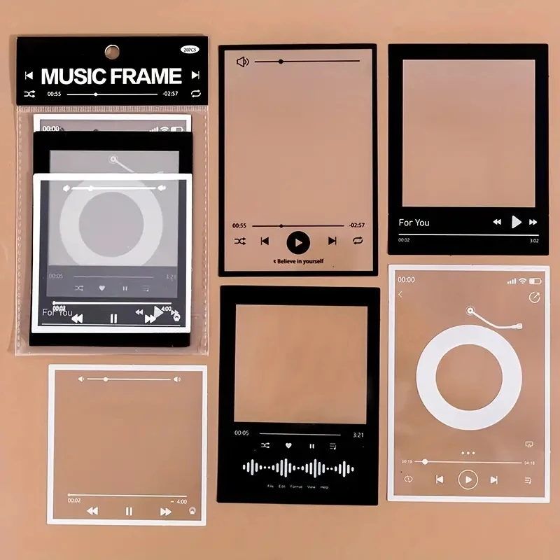 MyGiftHome 15PCS DIY Decorative Retro Camera Film Stickers