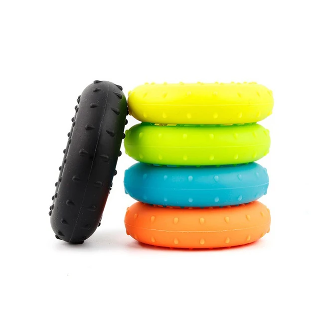 Silicone Finger Gripper Ring Hand Muscle Strengthener Ring Wrist Finger Trainer Exercise Carpal Expander Workout Fitness Device 4