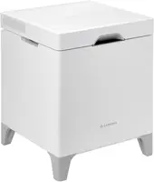 Cube X50 Stainless Steel Ultrasonic Hybrid Cool and Warm Mist Humidifier, Whisper-Quiet Easy Clean for Large Room 4.2 liters, On 2