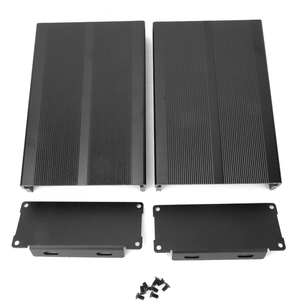 Aluminum Cooling Case for DIY Electronic Projects - Protective Enclosure Box, 40x97x150mm