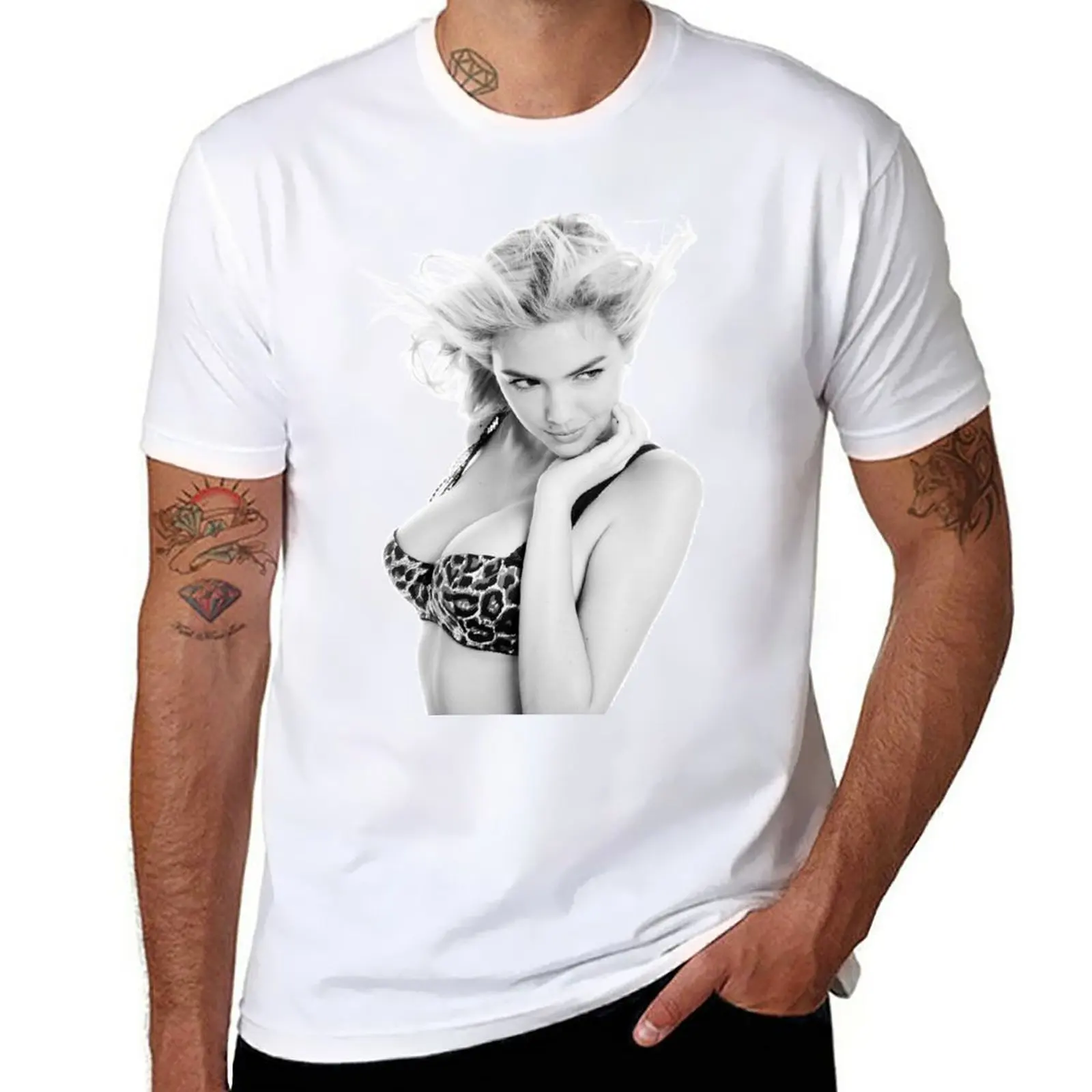 

New KATE B&W T-Shirt quick drying t-shirt Tee shirt sweat shirts mens graphic t-shirts anime