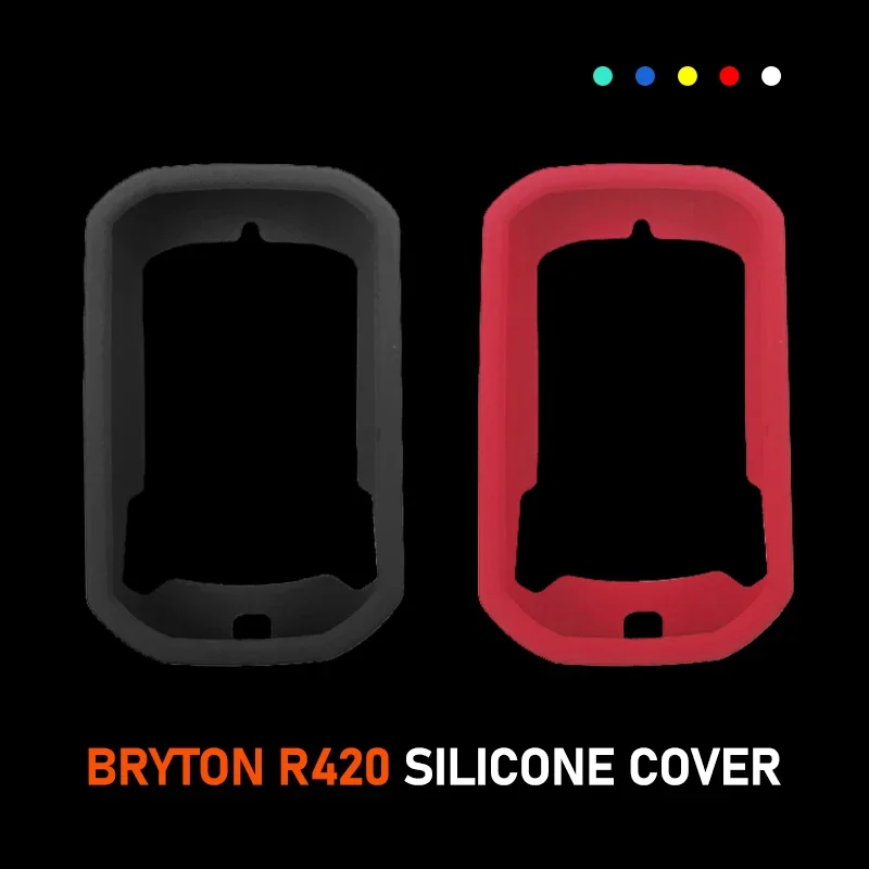 Capa protetora de silicone para computador de bicicleta, Bryton Rider 320, 420, GPS Bike Computer Screen, HD Film