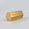 Gold Hexagonal Pen Holder – Stainless Steel Desktop Organizer, Multifunction Pencil Cup for Office & Home Storage 6