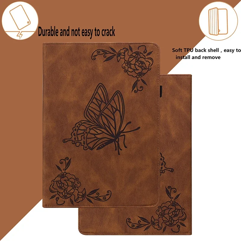 Premium Leather Tablet Cover - Fits Various 10.4 - 11.5 Tablets