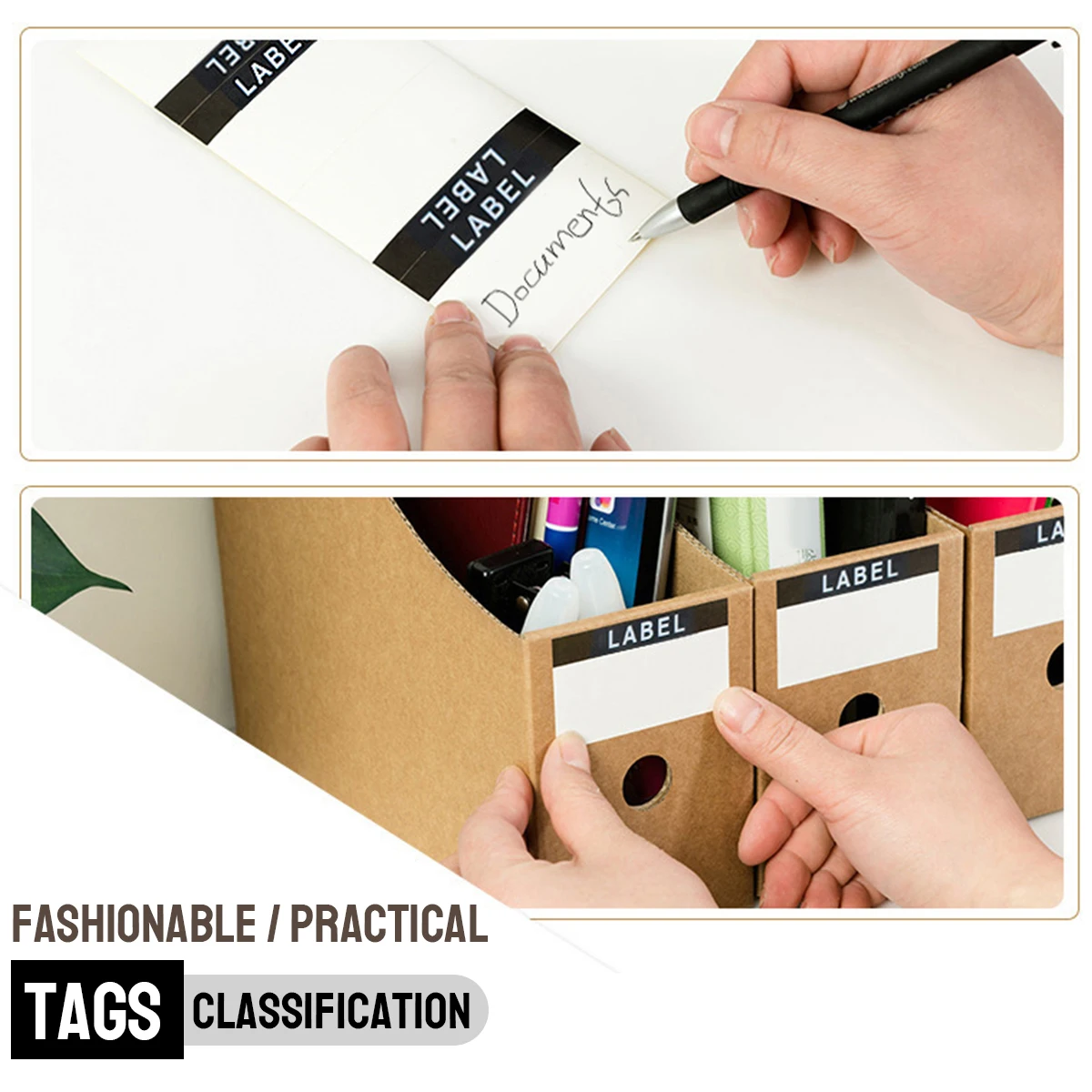 5/10Pcs Magazine File Holder Desk Storage Organizer Foldable Office Desk File Organizer Bookshelf 27x26x9cm Desktop Accessories
