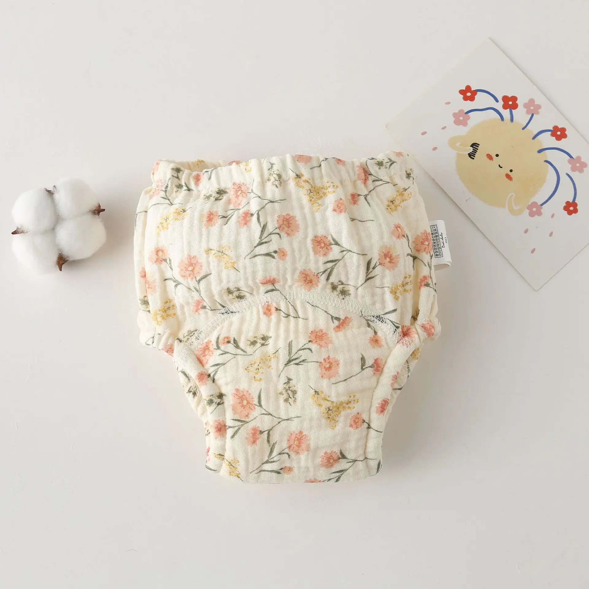 Cotton Baby Waterproof Reusable Training Shorts and Nappies